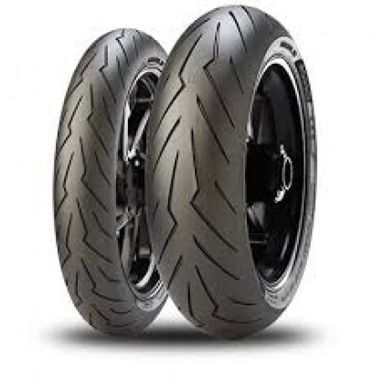 pirelli diablo rosso sport 90-80-17 & 120-70-17